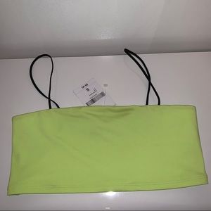 FOREVER 21 NEON SPORTS BRA SMALL